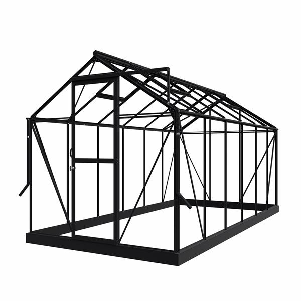 Grote foto nieuw tuinhuis mary iv zwart vg 3mm tuin en terras tuinhuisjes en blokhutten