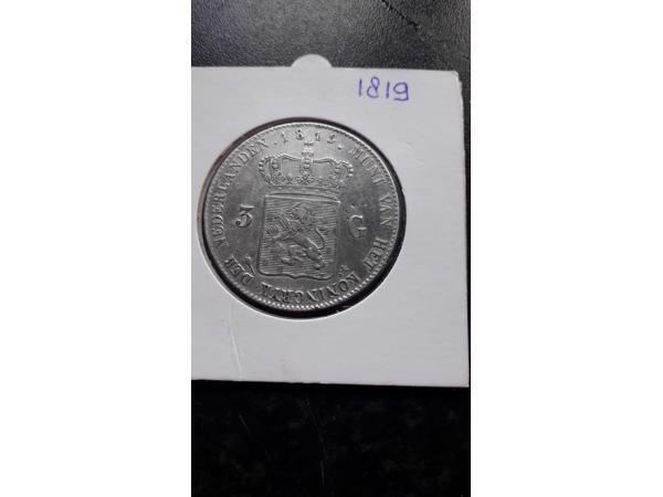 Grote foto 3 gulden 1819 verzamelen munten nederland
