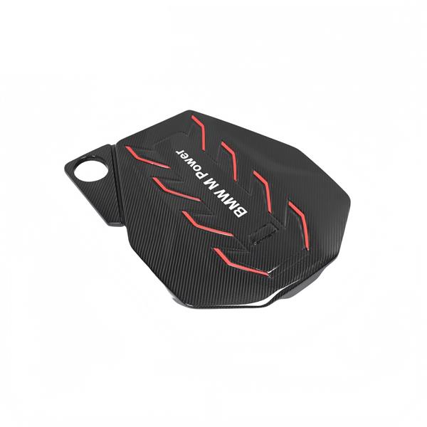 Grote foto dit betreft een bmw g90 g99 m5 carbon motor cover panelen set auto onderdelen tuning en styling