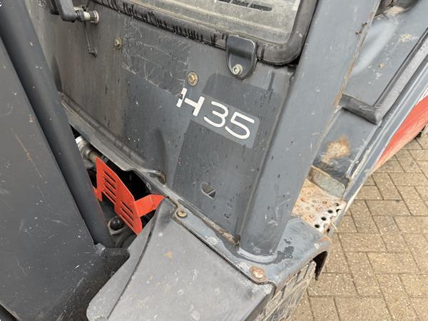 Grote foto linde h35d triplo550 freelift sideshift 2007 vw diesel agrarisch heftrucks