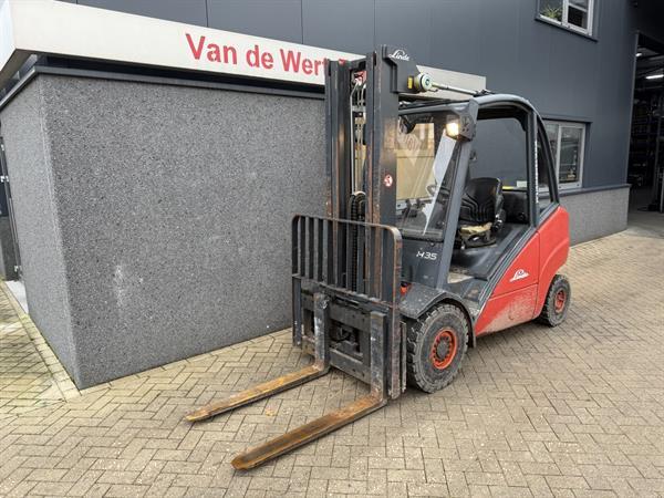 Grote foto linde h35d triplo550 freelift sideshift 2007 vw diesel agrarisch heftrucks