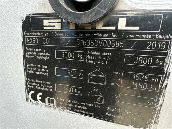 Grote foto vs 22509 elektrische triplex heftruck rx60 30 bj2019 agrarisch heftrucks