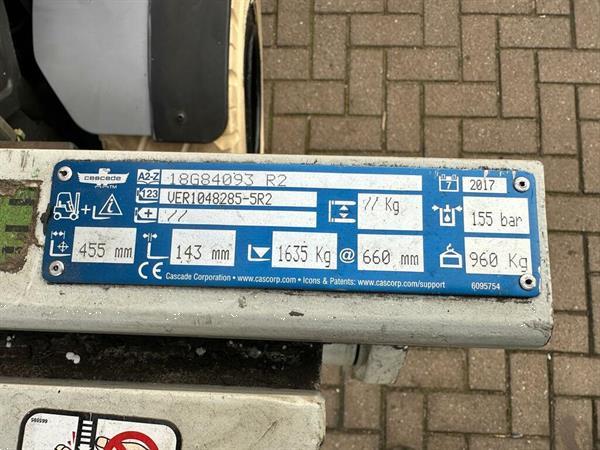 Grote foto vs 22510 triplex elektrische heftruck still rx60 30l cascade klem agrarisch heftrucks