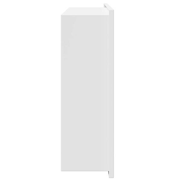 Grote foto vidaxl douche niche wit 45 x 30 x 9 5 cm roestvrij staal huis en inrichting complete badkamers