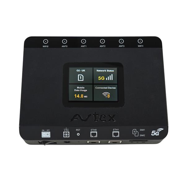 Grote foto avtex amr105p 5g wifi 6 dualsim cat 18 20 mob.internetoplossing computers en software netwerkkaarten routers en switches