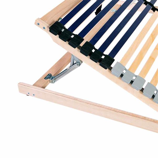 Grote foto vidaxl lattenbodem bruin 90 x 190 cm massief beukenhout antiek en kunst stoelen en banken