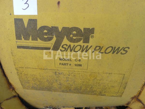 Grote foto meyer c 8 sneeuwploeg doe het zelf en verbouw ijzerwaren en bevestigingsmiddelen