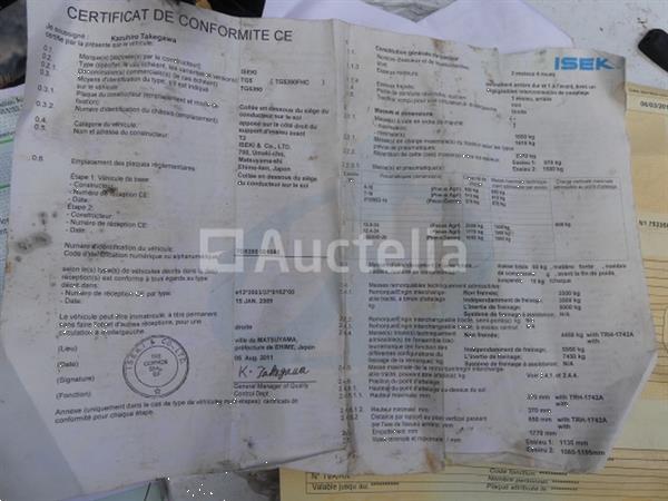 Grote foto iseki minitractor tg5390fhc agrarisch tractoren