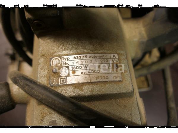 Grote foto metabo 6032s draagbare cirkelzaag doe het zelf en verbouw ijzerwaren en bevestigingsmiddelen