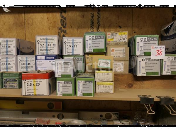 Grote foto diverse schroeven doe het zelf en verbouw onderdelen en accessoires