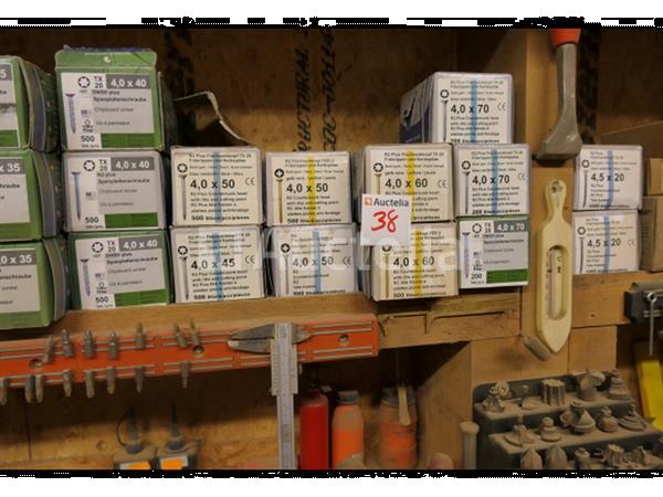 Grote foto diverse schroeven doe het zelf en verbouw onderdelen en accessoires