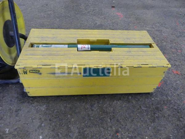 Grote foto macc gereedschapskist elektrische verlenger 2 niveaus doe het zelf en verbouw gereedschappen en machines