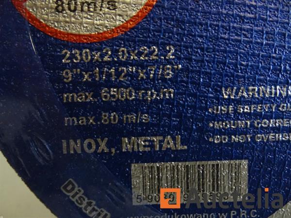 Grote foto 5 boxer roestvrijstalen metalen snijschijven doe het zelf en verbouw ijzerwaren en bevestigingsmiddelen