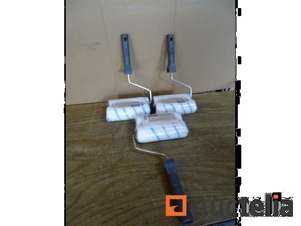 Grote foto 3 sets van 2 gamma muurverfrollers met handvat doe het zelf en verbouw gereedschappen en machines