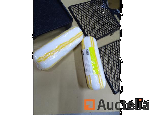 Grote foto 2 muur en plafondverfrollers 1 grote lade 2 rekken doe het zelf en verbouw gereedschappen en machines