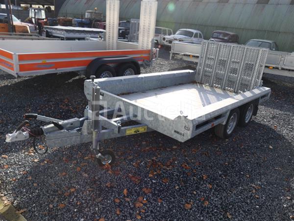 Grote foto hulco terrax 2 dubbelassige oplegger vin whlt2300100040298 agrarisch aanhangwagens