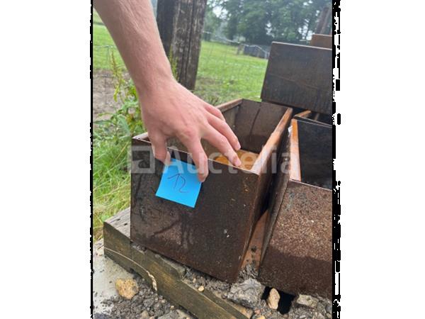 Grote foto corten bloembak overig doe het zelf en verbouw onderdelen en accessoires