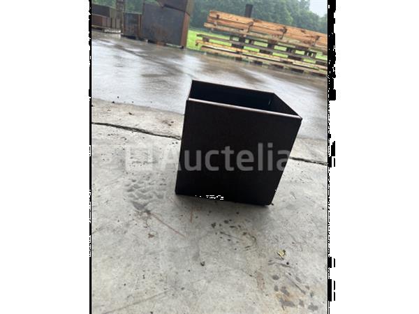 Grote foto corten bloembak klein doe het zelf en verbouw onderdelen en accessoires