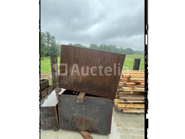 Grote foto bloembak in corten groot doe het zelf en verbouw onderdelen en accessoires