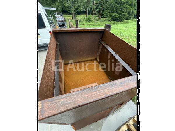 Grote foto bloembak in corten groot doe het zelf en verbouw onderdelen en accessoires