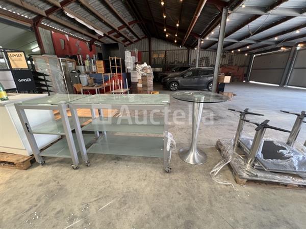 Grote foto glazen aanrechtblad set doe het zelf en verbouw onderdelen en accessoires