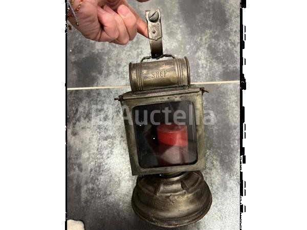 Grote foto oude sncf lamp doe het zelf en verbouw onderdelen en accessoires