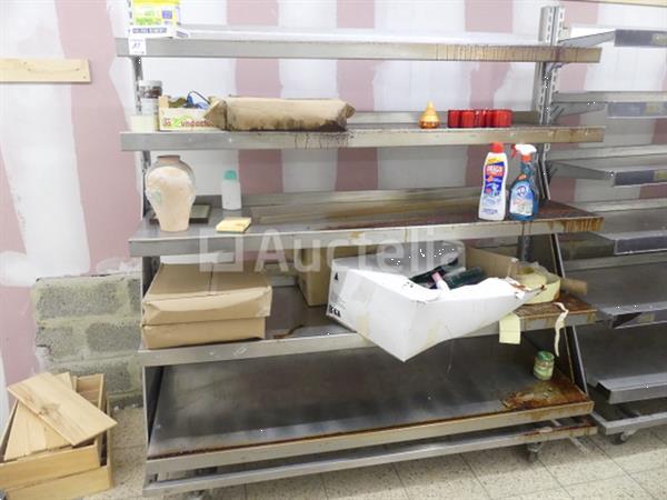 Grote foto 3 roestvrijstalen planken op wielen doe het zelf en verbouw hefwerktuigen