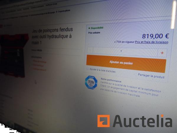 Grote foto sleufponsset met hydraulisch handgereedschap holex doe het zelf en verbouw gereedschappen en machines