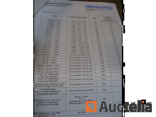 Grote foto set testers voor het testen van elektrische apparaten benning st 755 winkelwaarde 2754 doe het zelf en verbouw onderdelen en accessoires