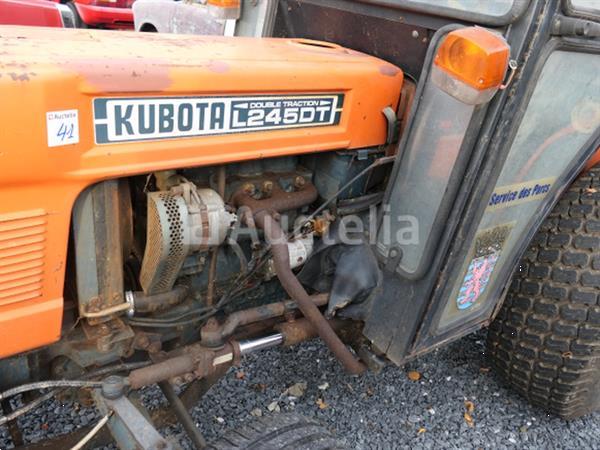Grote foto tractor voor deze tuin cirkelmaaier kubota 245dt vin 245dt72778 agrarisch tractoren