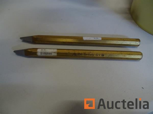 Grote foto 2 puntige beitels doe het zelf en verbouw gereedschappen en machines