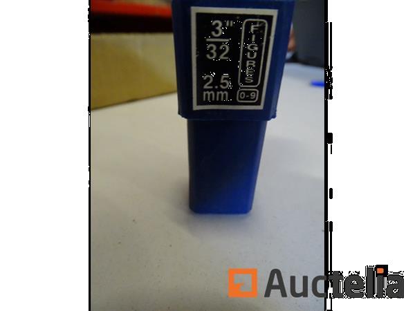 Grote foto nummers om 0 9 te raken doe het zelf en verbouw gereedschappen en machines