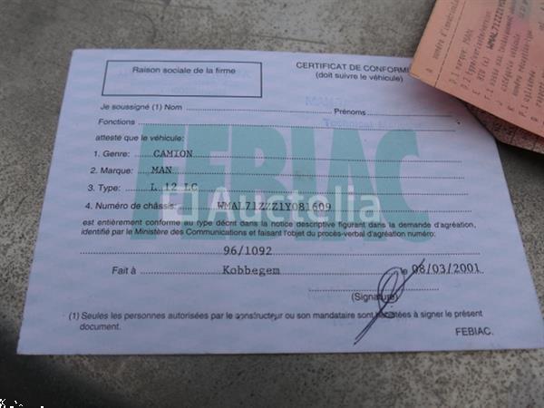 Grote foto bergingswagen man l12lc 2001 516.464 km vin wmal71zzz1y081609 doe het zelf en verbouw gemeente voertuigen