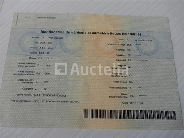 Grote foto ifor williams 2hb ct35 voertuig carrier aanhangwagen vin sckd00000l0785606 agrarisch aanhangwagens