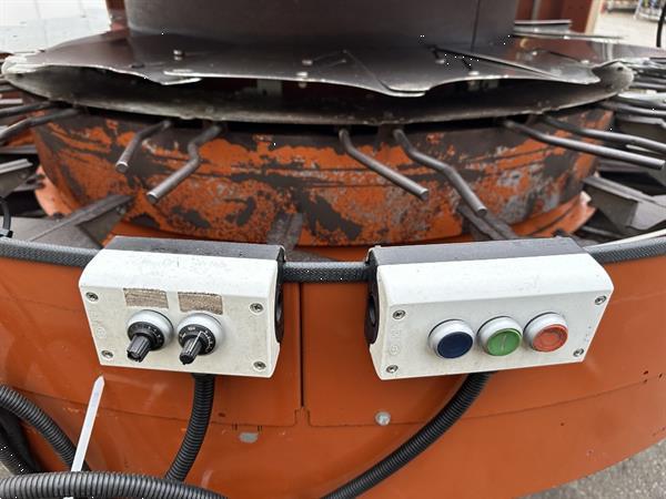 Grote foto javo optima potmachine met pneumatische potinzetter en afzetter agrarisch tuinbouw