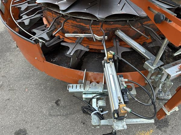 Grote foto javo optima potmachine met pneumatische potinzetter en afzetter agrarisch tuinbouw