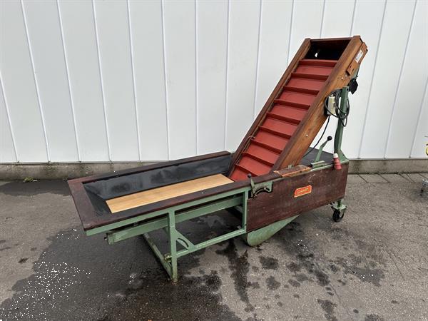 Grote foto schouten opvoerband met doseertransportband doe het zelf en verbouw afvalverwerking