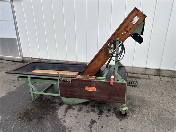 Grote foto schouten opvoerband met doseertransportband doe het zelf en verbouw afvalverwerking