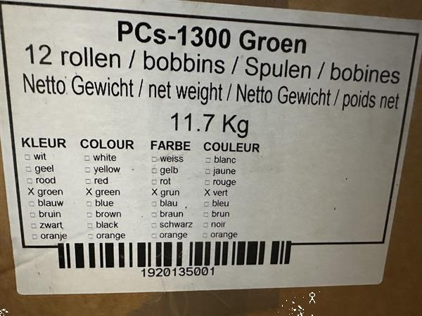 Grote foto cyklop groen pcs 1300 elastisch koord voor bindmachine van cyklop en bercomex agrarisch tuinbouw