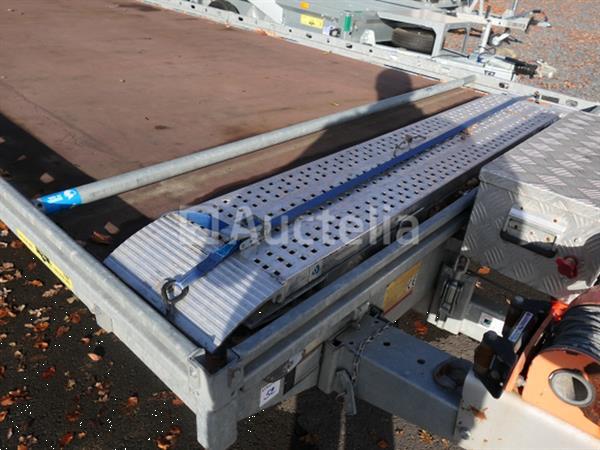 Grote foto hapert indigo dubbelassige vaste dieplader zonder zijwanden vin xlh0000000854737 agrarisch aanhangwagens