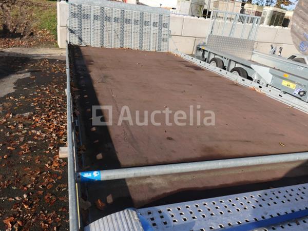 Grote foto hapert indigo dubbelassige vaste dieplader zonder zijwanden vin xlh0000000854737 agrarisch aanhangwagens