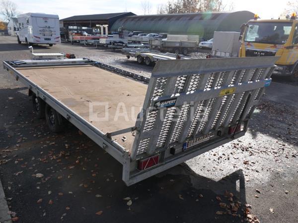 Grote foto hapert indigo dubbelassige vaste dieplader zonder zijwanden vin xlh0000000854737 agrarisch aanhangwagens