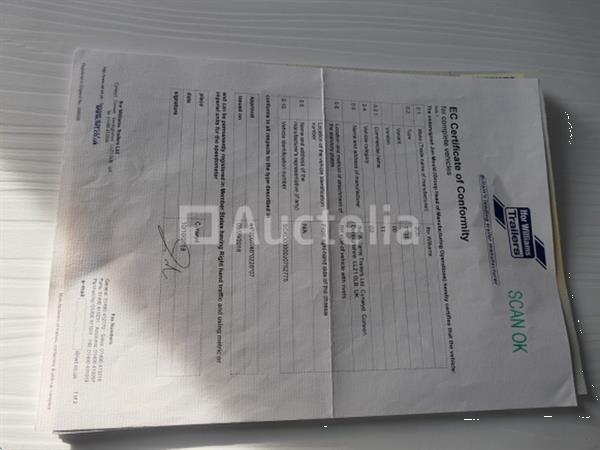 Grote foto ifor williams 2cb tt35 dubbelassige buigende aanhangwagen vin sckd00000j0752775 agrarisch aanhangwagens