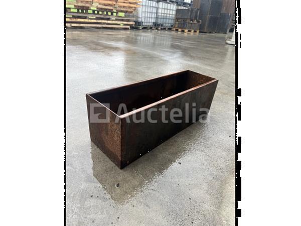 Grote foto corten bloembak medium doe het zelf en verbouw onderdelen en accessoires