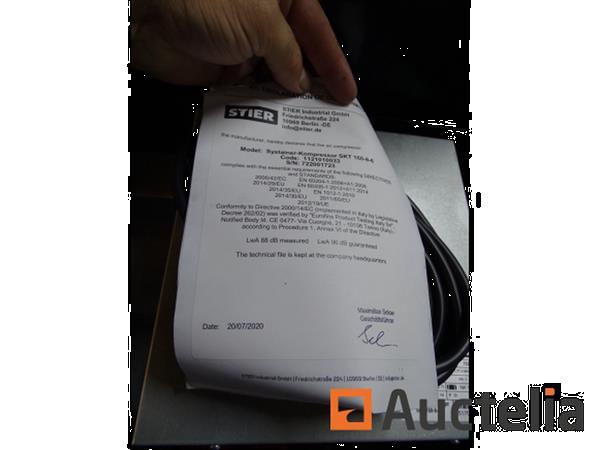 Grote foto stier skt 160 8 6 compressor in zijn systainer doe het zelf en verbouw compressors