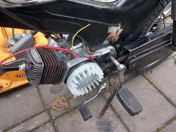 Grote foto tomos 4tl fietsen en brommers oldtimers