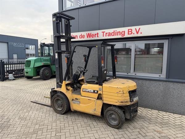 Grote foto caterpillar fd30 duplo500 sideshift 1997 diesel agrarisch heftrucks