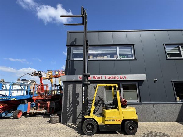 Grote foto hyster h3.20xml triplo 590 freelift sideshift 4e functie lpg 1998 agrarisch heftrucks