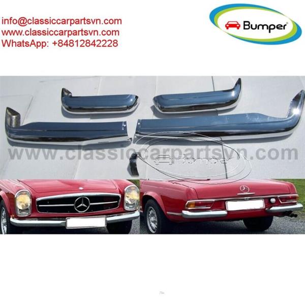 Grote foto mercedes pagode w113 1963 bumpers diversen overige diversen