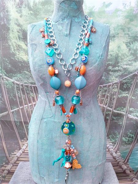 Grote foto handgemaakte kettingen van atelier hobbekol sieraden tassen en uiterlijk kettingen